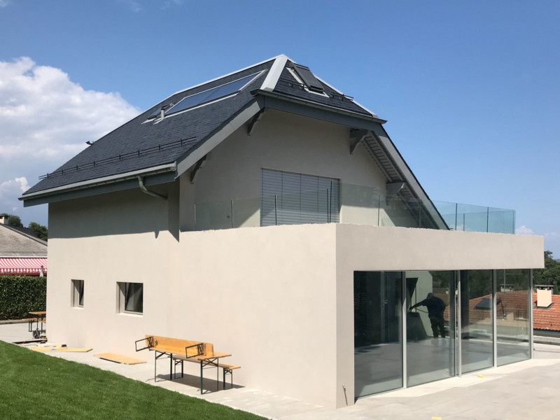 Transformation énergétique toiture Chambésy